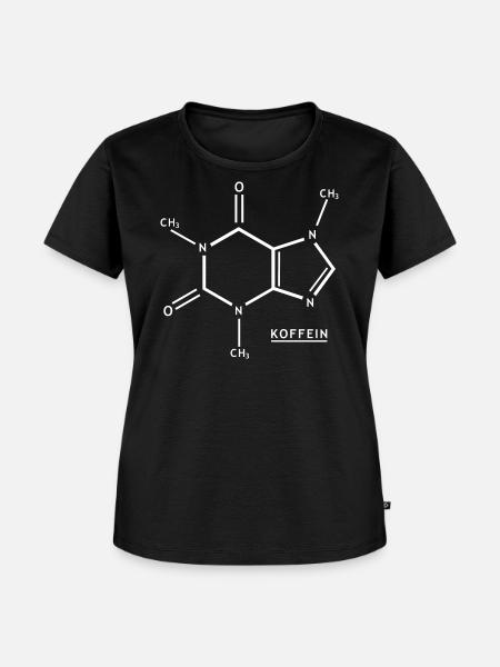 KOFFEIN PRONAP - Frauen Premium Bio T-Shirt - Schwarz