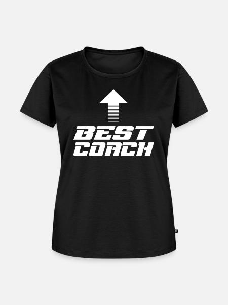 Trainer - Frauen Premium Bio T-Shirt - Schwarz