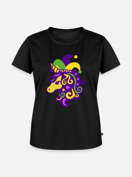 Mardi Gras - Frauen Premium Bio T-Shirt - Schwarz