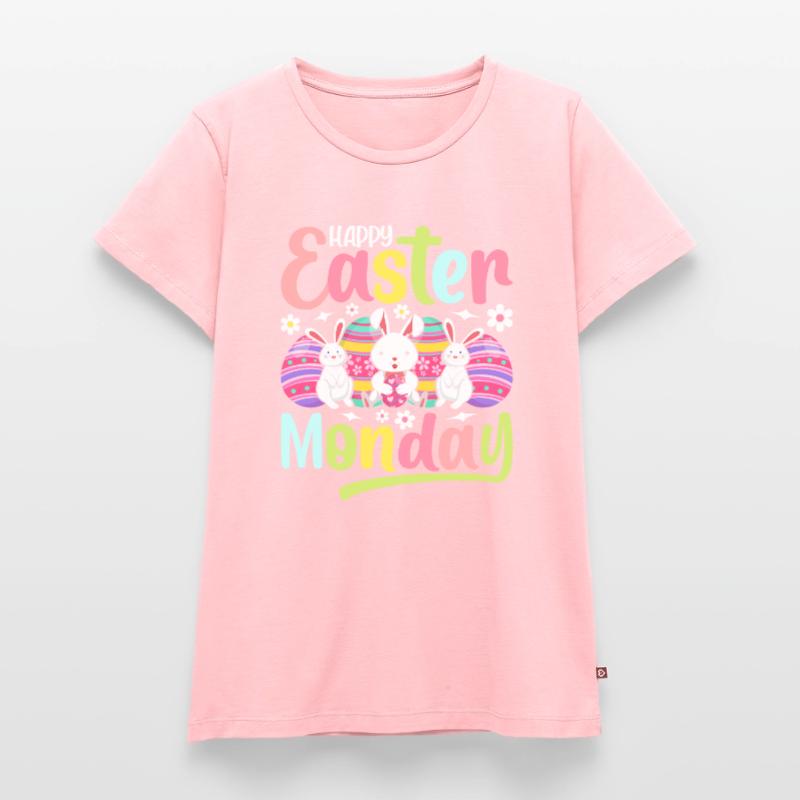 Happy Easter Monday! Easter Easter Eggs Easter Bunny Women's Premium Organic T-shirt