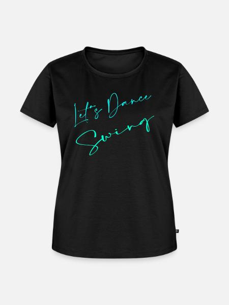 Schwingen - Frauen Premium Bio T-Shirt - Schwarz