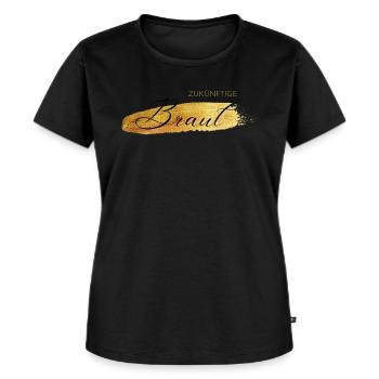 Zukünftige Braut - Junggesellinnenabschied - Frauen Premium Bio T-Shirt - Schwarz - Vorne - Selfina (174cm)