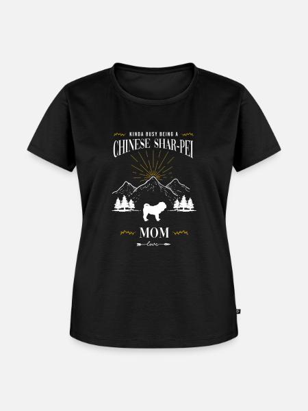 Shar Pei - Frauen Premium Bio T-Shirt - Schwarz