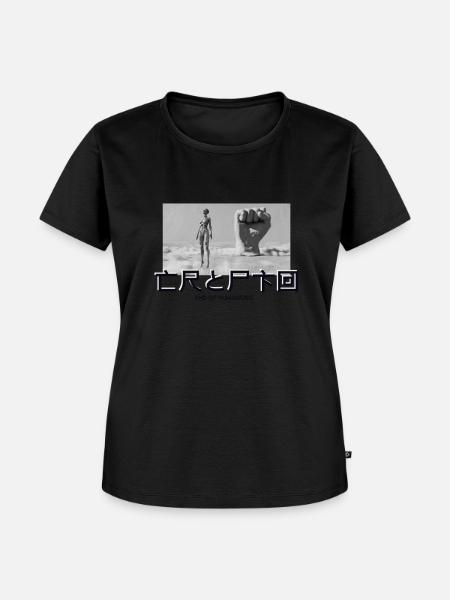 Humanoid - Frauen Premium Bio T-Shirt - Schwarz