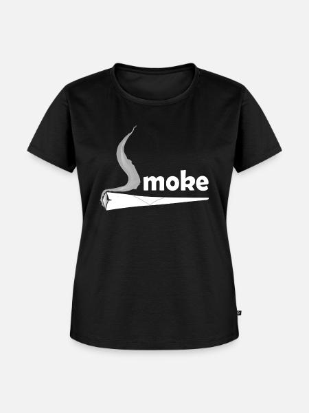 Smoke Joint - Frauen Premium Bio T-Shirt - Schwarz