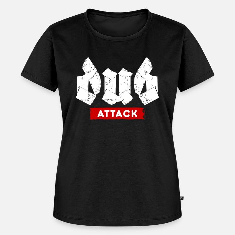 Dub Attack Distorted Reggae - Women's Premium Organic T-shirt - black