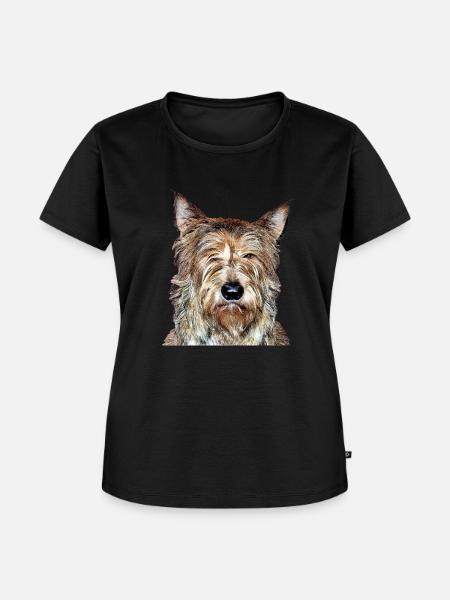 Hirte der Picardie - Frauen Premium Bio T-Shirt - Schwarz