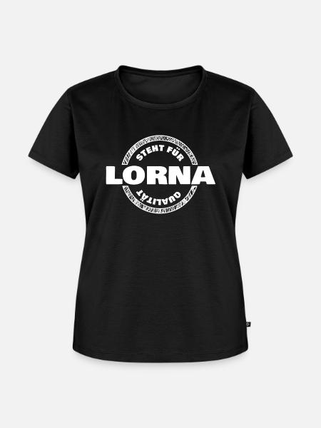 Qualität Lorna - Frauen Premium Bio T-Shirt - Schwarz