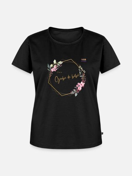 Design by Gerbe de bébé - Frauen Premium Bio T-Shirt - Schwarz