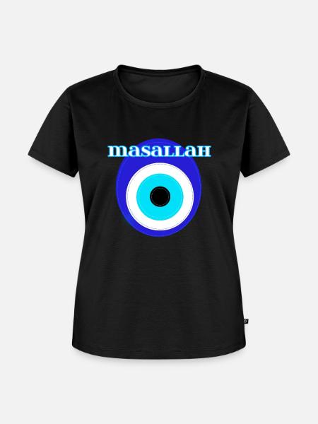 Blaue Perle - Frauen Premium Bio T-Shirt - Schwarz