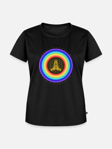 You Live/Love Forever 369 - Frauen Premium Bio T-Shirt - Schwarz
