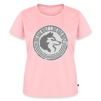 big bad wolf quote - Women's Premium Organic T-shirt - rose - Front - AI Model Female 172 dark (172cm)