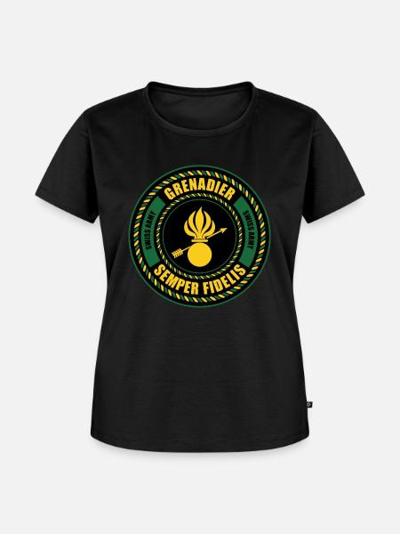 Grenadier - Frauen Premium Bio T-Shirt - Schwarz