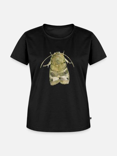 Bandeule Nachtfalter - Frauen Premium Bio T-Shirt - Schwarz