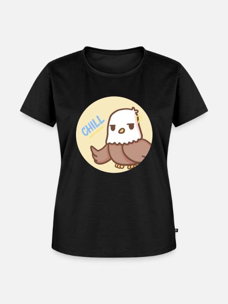 chill - Frauen Premium Bio T-Shirt - Schwarz