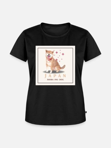 doggy - Frauen Premium Bio T-Shirt - Schwarz