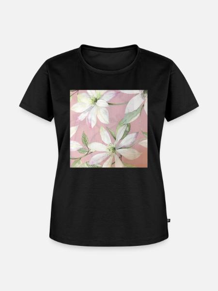 Olivia - Frauen Premium Bio T-Shirt - Schwarz