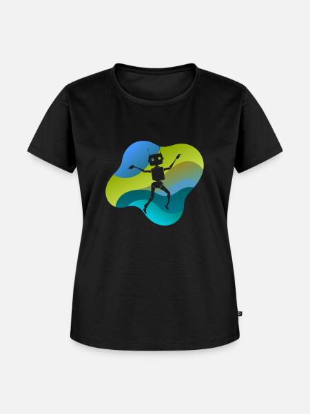 Robotik Robotics Technologie - Frauen Premium Bio T-Shirt - Schwarz