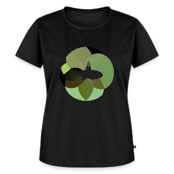 Submarine Submarine - Women's Premium Organic T-shirt - black - Front - Selfina (174cm)