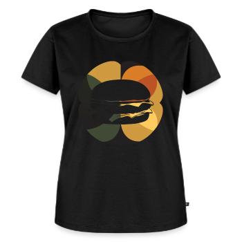 Burger Grilling Joint - Women's Premium Organic T-shirt - black - Front - Selfina (174cm)