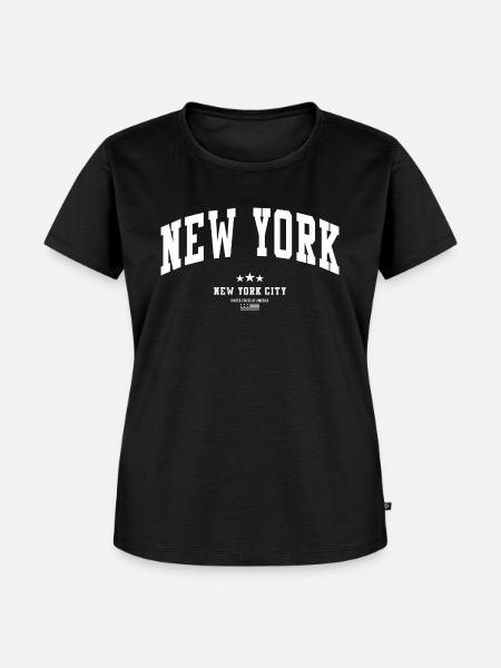 New York - Women's Premium Organic T-shirt - black