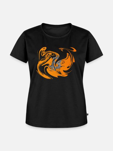 Bitcoin im Verlauf - Frauen Premium Bio T-Shirt - Schwarz