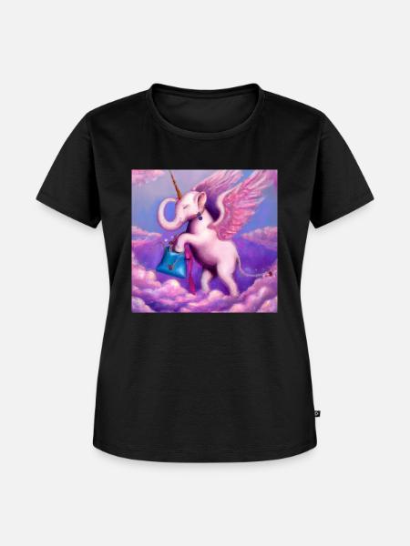 new dimension - Frauen Premium Bio T-Shirt - Schwarz
