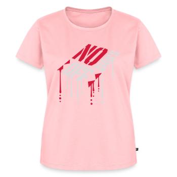 no days off quote - Women's Premium Organic T-shirt - rose - Front - AI Model Female 172 dark (172cm)