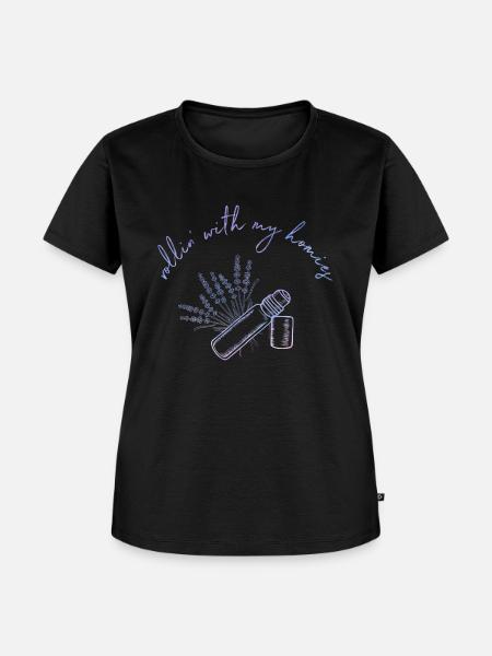 rollin - Frauen Premium Bio T-Shirt - Schwarz
