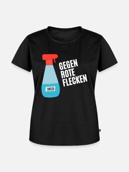 Linkizid - Frauen Premium Bio T-Shirt - Schwarz