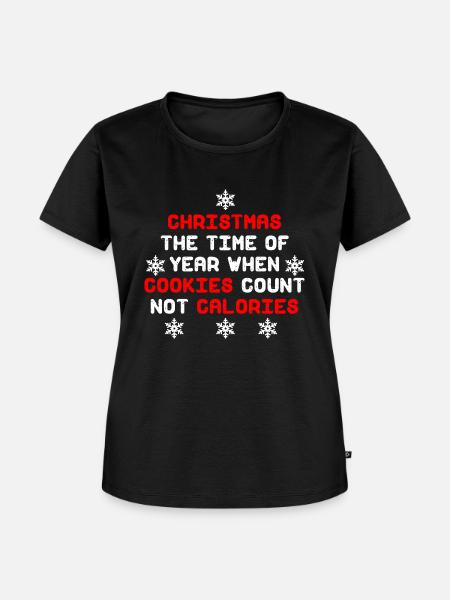 Weinachten - Frauen Premium Bio T-Shirt - Schwarz