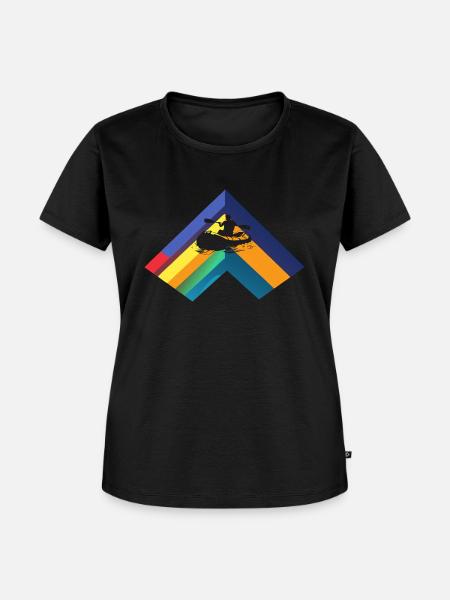 Rafting Paddeln Kanu - Frauen Premium Bio T-Shirt - Schwarz