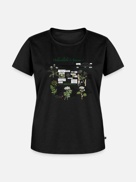 Doldengewächs - Frauen Premium Bio T-Shirt - Schwarz