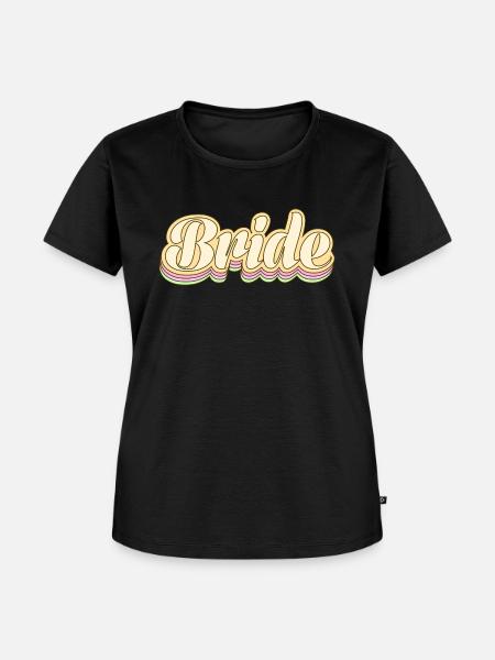 90s Bride - T-shirt Premium bio Femme - noir