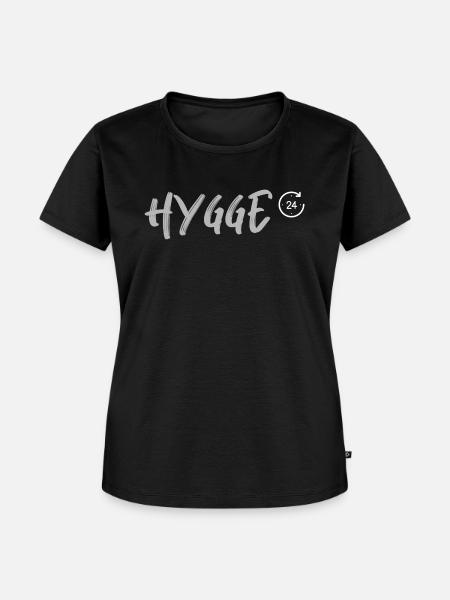 Hygge 24h - Frauen Premium Bio T-Shirt - Schwarz