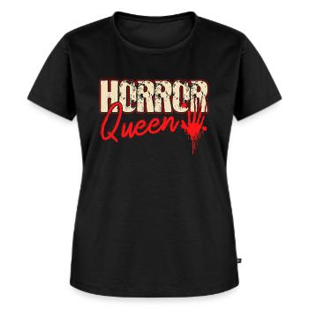 Slasher Film Horror Movie Creepy Movies Gift - Women's Premium Organic T-shirt - black - Front - Selfina (174cm)
