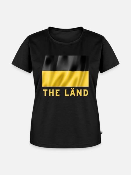 The Länd - Frauen Premium Bio T-Shirt - Schwarz