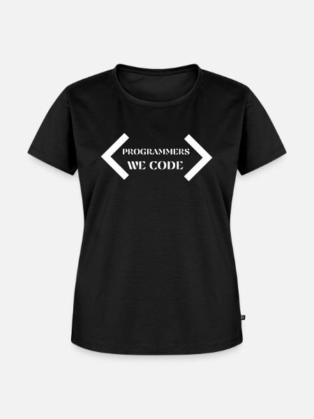 We Code T shirt - Frauen Premium Bio T-Shirt - Schwarz