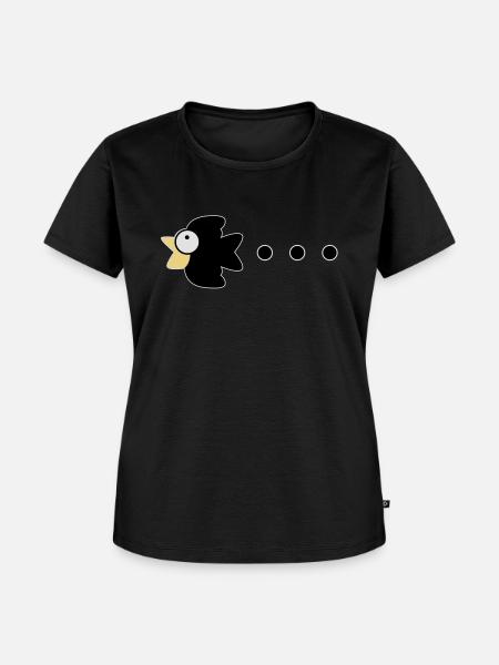 crow - T-shirt Premium bio Femme - noir