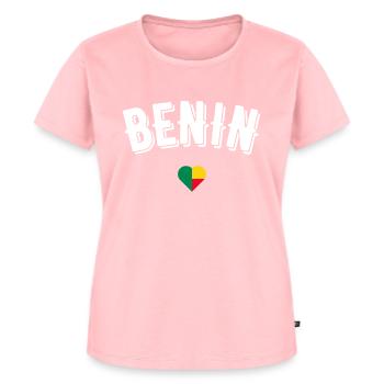 Benin - T-shirt Premium bio Femme - rose - Devant - AI Model Female 172 dark (172cm)