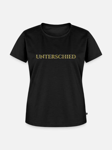 Unterschied - Frauen Premium Bio T-Shirt - Schwarz