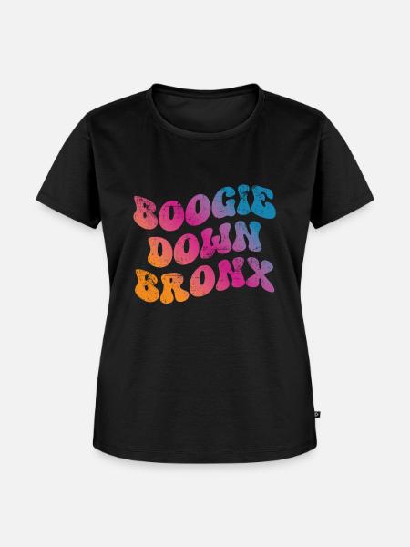 Boogie Down Bronx - Frauen Premium Bio T-Shirt - Schwarz