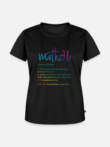 Mother - Frauen Premium Bio T-Shirt - Schwarz