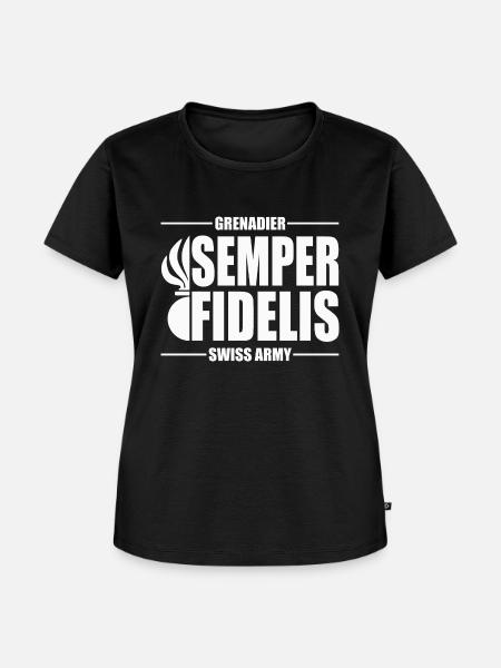 Grenadier - Frauen Premium Bio T-Shirt - Schwarz