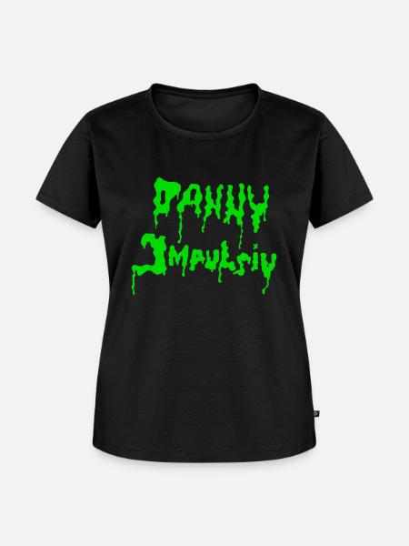 DANNY IMPULSIV(SLIME) - Frauen Premium Bio T-Shirt - Schwarz