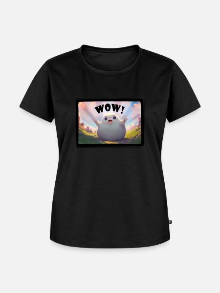 WOW! - Frauen Premium Bio T-Shirt -