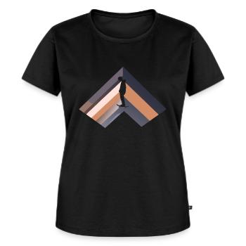 Skating Skater Boarder - Women's Premium Organic T-shirt - black - Front - Selfina (174cm)