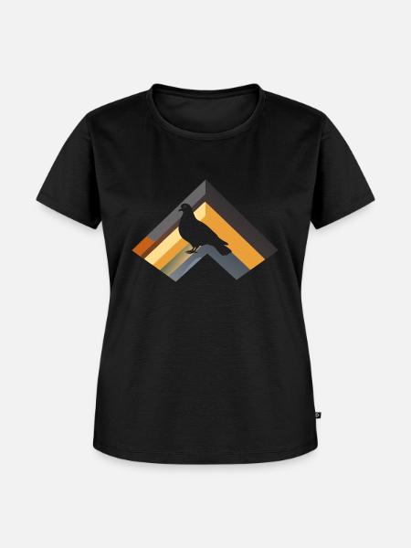 Friedenstaube Taubeneier Turteltauben - Frauen Premium Bio T-Shirt - Schwarz