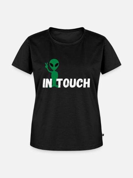 UFO - Frauen Premium Bio T-Shirt - Schwarz