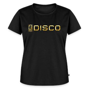 Star Trek Discovery DISCO DSC - Frauen Premium Bio T-Shirt - Schwarz - Vorne - Selfina (174cm)